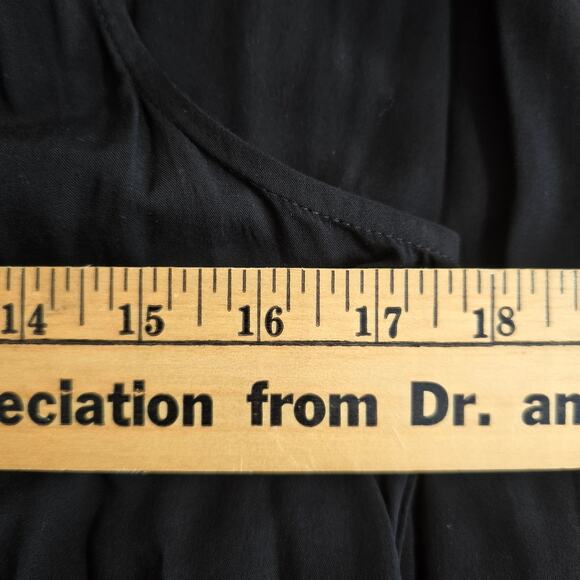 NWT GAP Black Lightweight Sleeveless Summer Beach Dress Size XS Extra Small - Picture 9 of 12